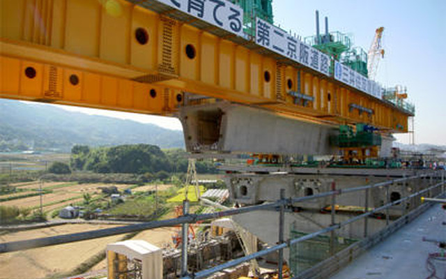 三井住友建設、第二京阪で橋梁架設の新工法を開発