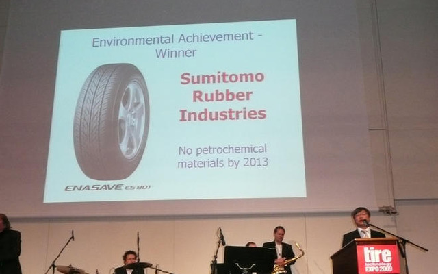 住友ゴム、環境への取組みで Environmental Achievement of the Year を受賞