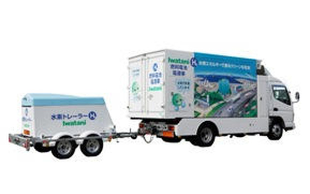 岩谷産業、燃料電池搭載の電源車を開発…クリーンな電力供給