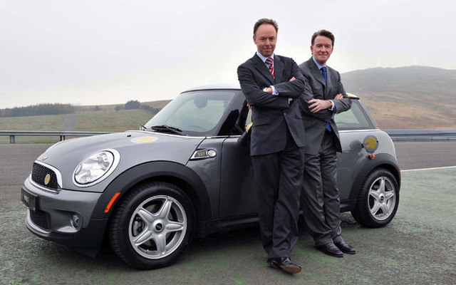 MINIの電気自動車…英国でも実証実験