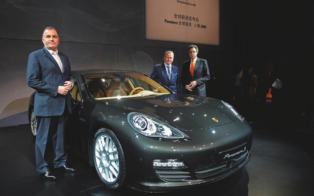 【上海モーターショー09】ポルシェ パナメーラ、待望のワールドプレミア