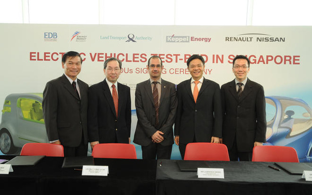 日産とルノー、シンガポール政府とEV普及のパートナーシップを締結