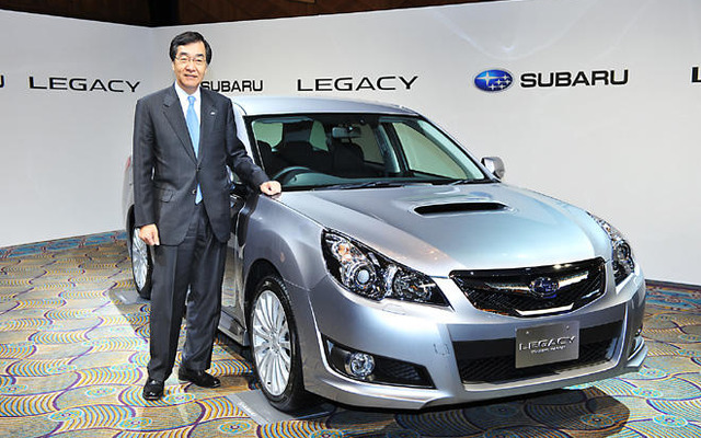 スバル富士重、国内生産が4割減…4月実績　レガシィ のモデルチェンジ準備
