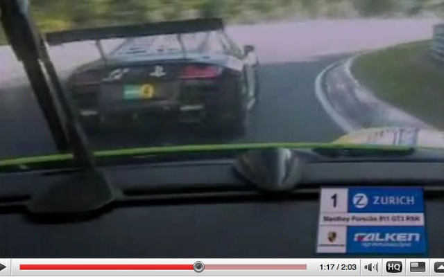 ［動画］ニュル24時間耐久…4連覇!! ポルシェ911GT3の熾烈なバトル