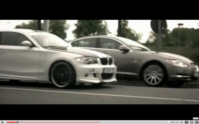 ［動画］BMW 130i 対 ジャガー XF…熱いリベンジ