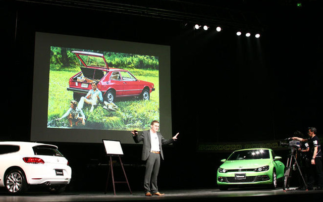 【VW シロッコ 日本発表】100m離れてもわかるデザイン