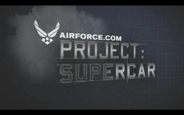 アメリカ空軍のハイテクスポーツカー…求人効果はバッチリ!?