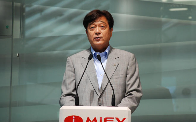 【三菱 i-MiEV 発表】益子社長「次の100年の扉を開く」