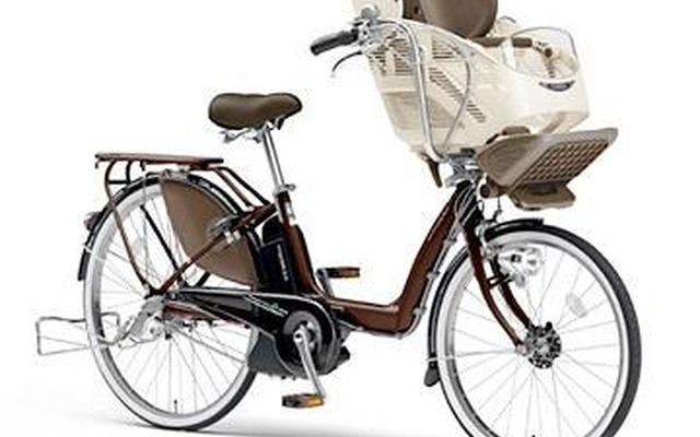 ヤマハ、電動ハイブリッド自転車PAS リトルモア リチウムを発売へ　幼児2人同乗
