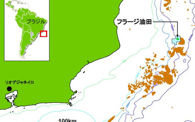 国際石油開発と双日など、ブラジル・フラージ油田で生産開始