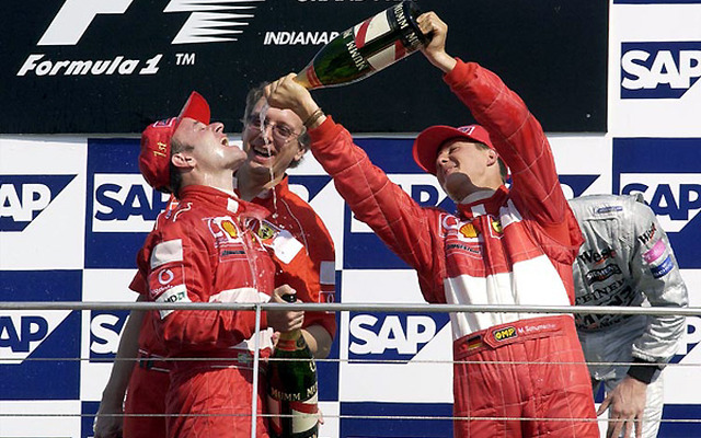 【F1アメリカGP決勝】シューマッハが返した“借り”