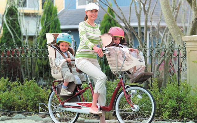ブリヂストンサイクル、新型自転車を発売　幼児2人同乗
