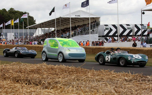 【グッドウッド09】ルノーのEV、ヒルクライムに出走