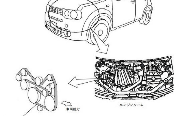【リコール】日産 キューブ 4WD…エンストして再始動不能