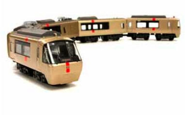 ロマンスカー EXE と RSE の模型を発売　小田急