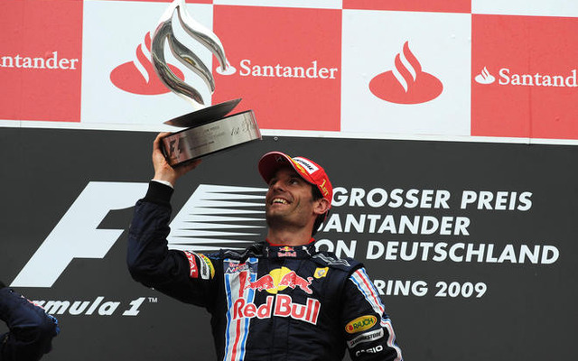 【F1ドイツGP】ウェーバーが初優勝、レッドブル連続1-2