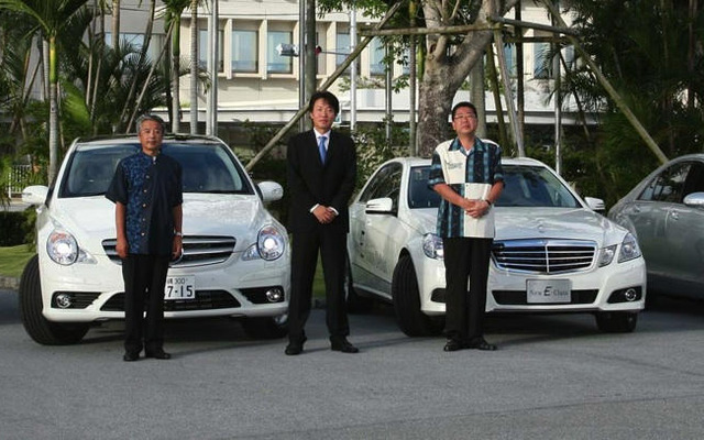 メルセデスベンツ100台をランデック沖縄に納車…レンタカー