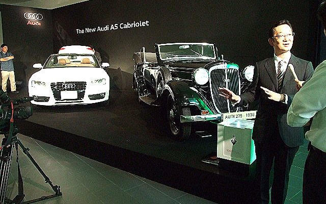 【アウディ A5カブリオレ 日本発表】東京集中型のクルマ