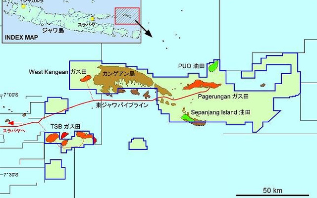 三菱商事、インドネシアの油ガス田開発にファイナンス契約