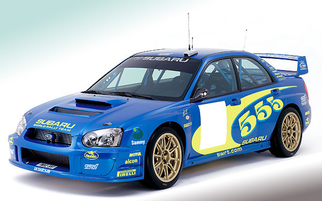 スバル『インプレッサWRC2003』プロトタイプを日本初披露!