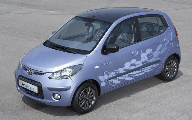 【フランクフルトモーターショー09】ヒュンダイの小型EV---2010年発売