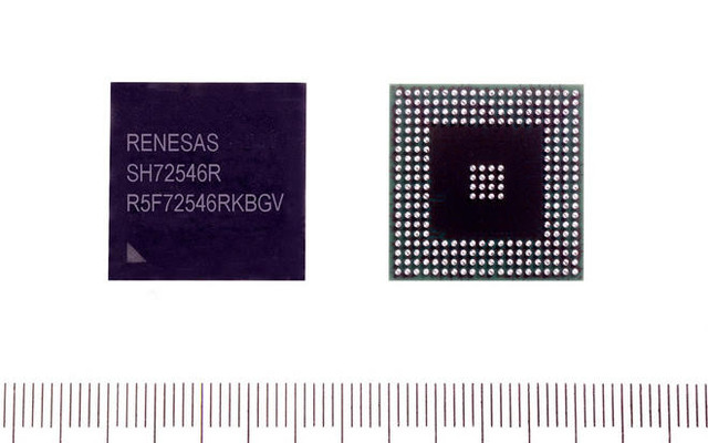 ルネサス、パワートレイン制御向け大容量高速マイコンを開発