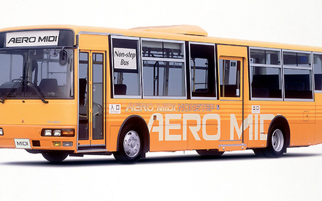 三菱、ノンステップバス『エアロミディMK』を新発売