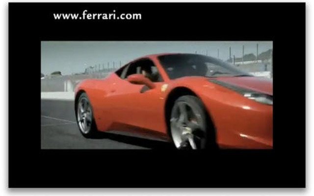 ［動画］フェラーリ 458イタリア…その走り、超刺激的