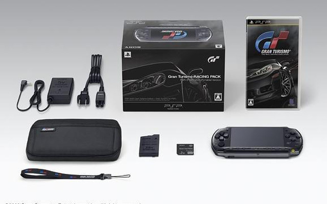 グラツーリスモGTにPSP本体をセットした同梱版を発売 グラツーリスモGTにPSP本体をセットした同梱版を発売