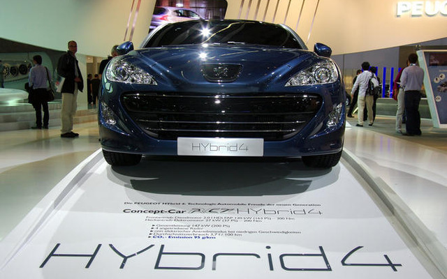 【フランクフルトモーターショー09ライブラリー】プジョー RCZ ハイブリッド4