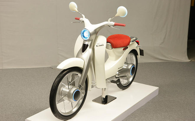 【東京モーターショー09】ホンダのEV-Cub はもうちょっと未来