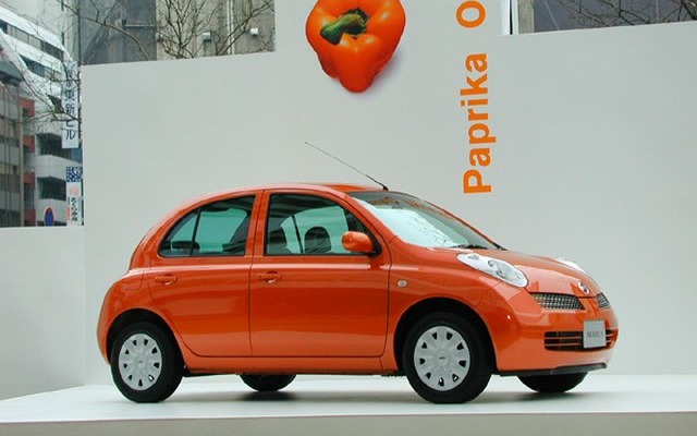 今年発売のクルマで最も優れた色は日産『マーチ』のパプリカオレンジ!!