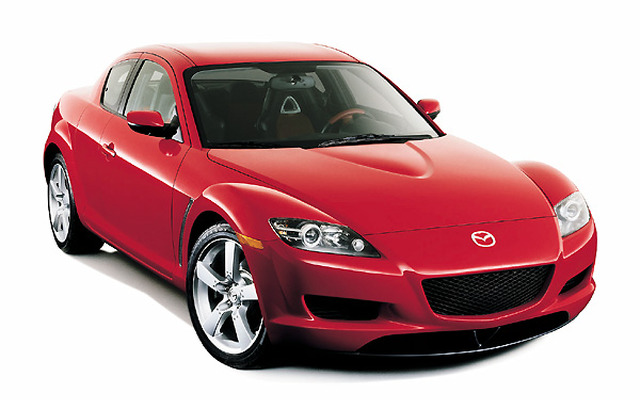 【デトロイトショー2003速報】マツダ『RX-8』量産型展示、日本では予約開始、価格は…