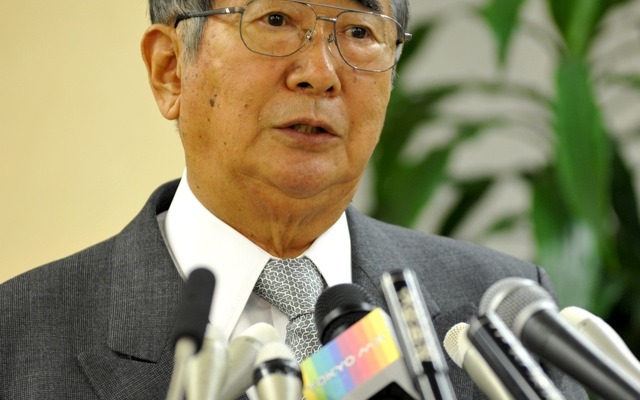 石原知事（写真＝中島みなみ）