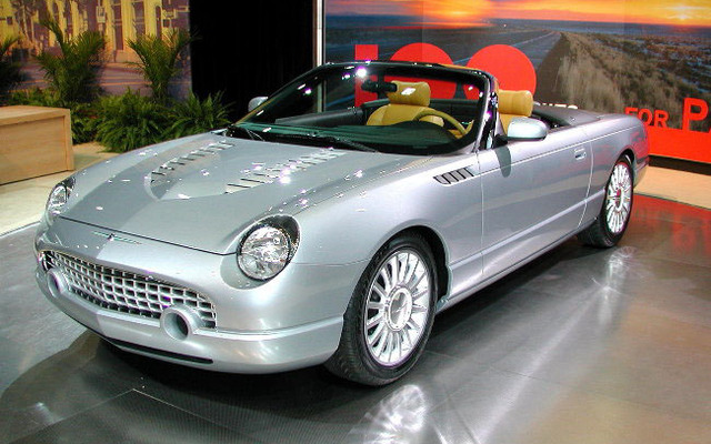 【LAショー2003速報】フォードのスーパーチャージド『サンダーバード』…市販して!