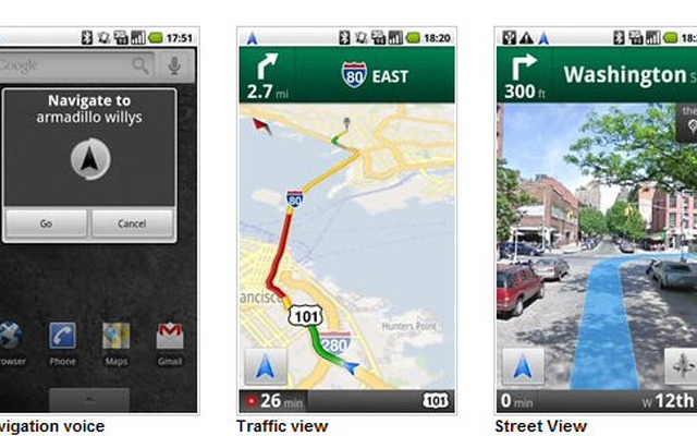 Google Maps Navigation