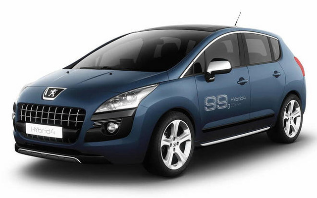 ディーゼルハイブリッドを搭載する「3008ハイブリッド4」