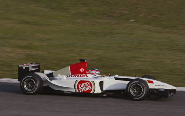 【ホンダF1ストーキング】佐藤琢磨のB・A・R第一声