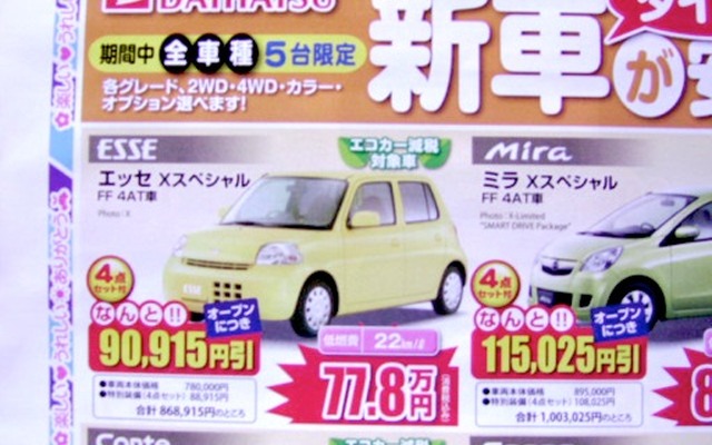 ●エッセＸスペシャル ●オートパーク ●新潟桜木店025-278-7780 ●11/7,8 ●perito