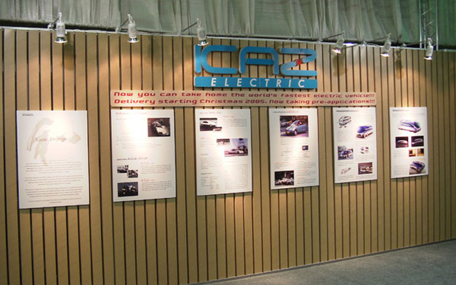 【デトロイトショー2003続報】8輪の電気自動車『KAZ』…2005年に40万ドルで発売!