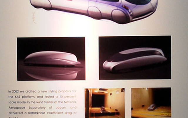 【デトロイトショー2003続報】8輪の電気自動車『KAZ』…デザインはIDEA