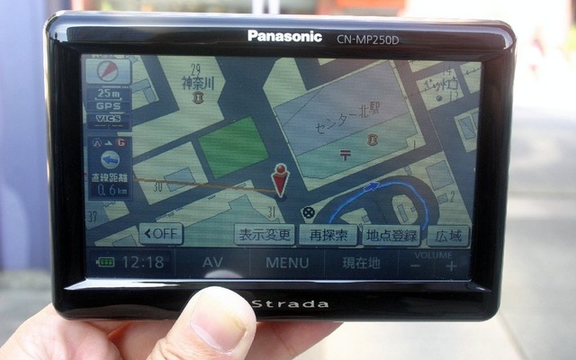 【ストラーダ ポケット MP250DL インプレ】「おでかけウォーク」で、クルマから降りてもナビ！