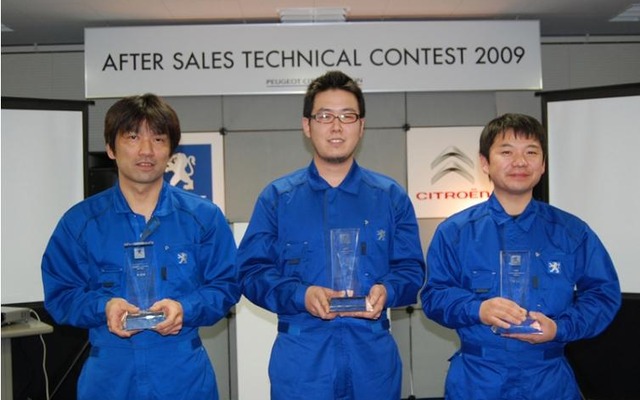 テクニカルアドバイザー コンテスト上位入賞3名