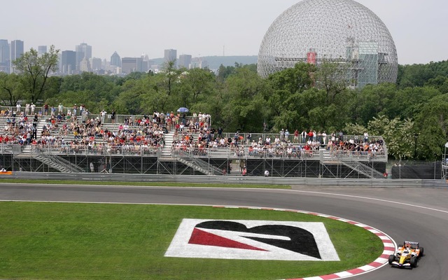 2007年モントリオールで開催されたカナダGP（写真＝ルノー）