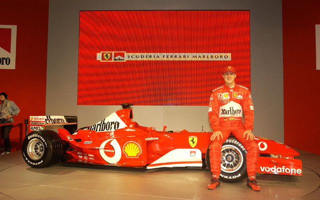 シューマッハ、ニューマシン「F2003-GA」で記録更新へ意欲