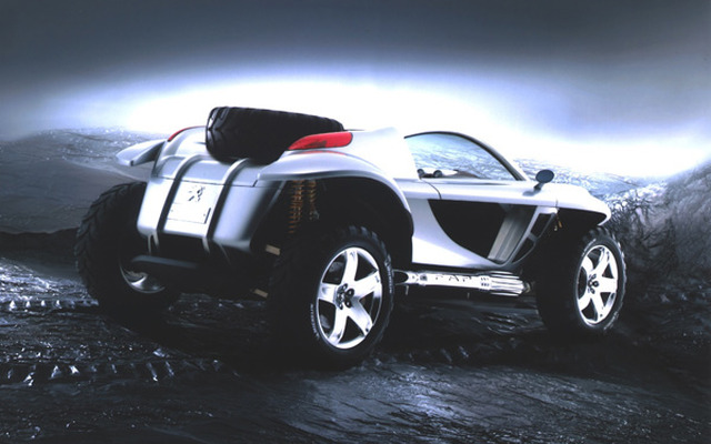 【ジュネーブショー2003出品車】プジョー『ホッガー』---エンジン2つの2シーター