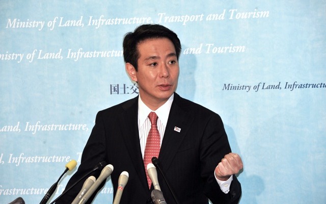 前原沖縄北方担当相（撮影＝中島みなみ）
