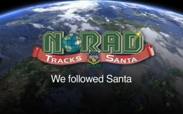 Tracks Santa サンタクロースの現在位置を知らせてくれる機能