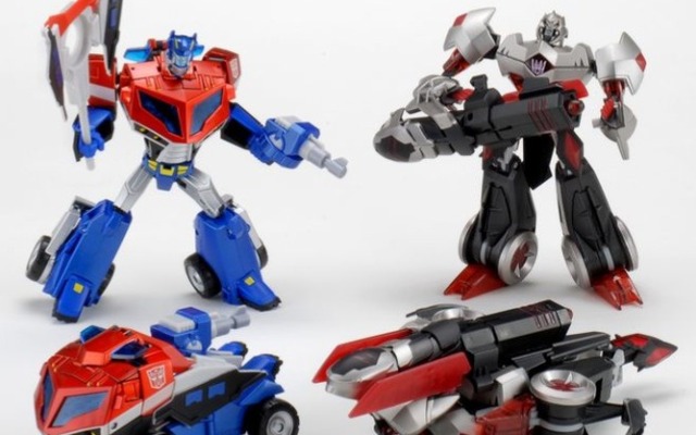 トランスフォーマーアニメイテッド オプティマスプライム&メガトロン