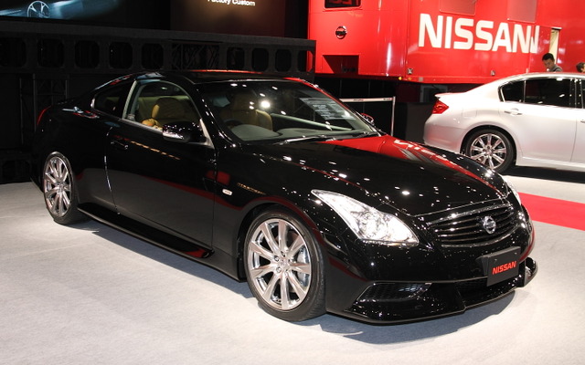 スカイライン・クーペ・スポーティパッケージ。ベース車両のグレードは「370GT Type SP」（DBA-CKV36）